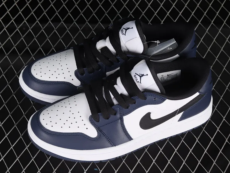 All categories Air Jordan Jordan series basketball shoes Air Jordan 1 Low G version pure original Air Jordan 1 Low Golf "Midnight Navy" AJ1 Joe 1 new golf version midnight blue DD9315-104